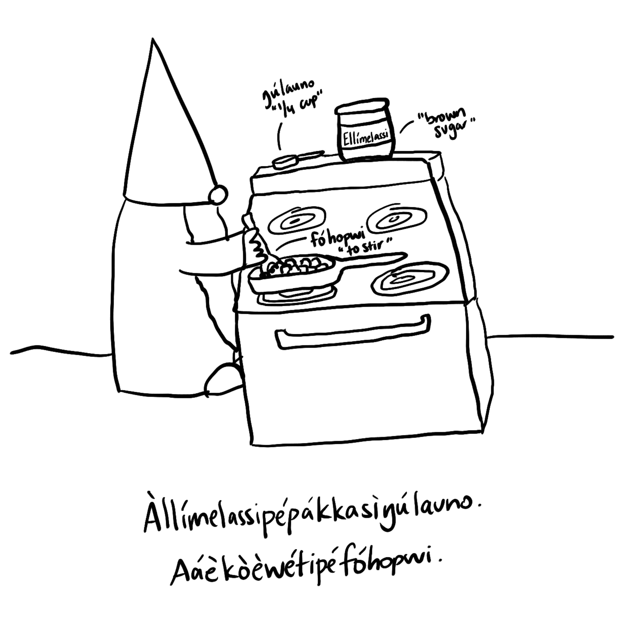 Lexember 16 for Nómàk’óla